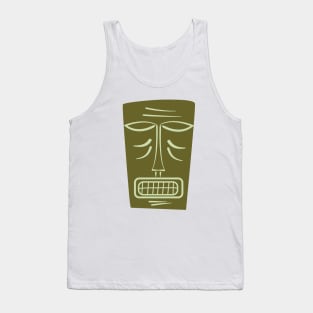 Tiki Mask Tank Top